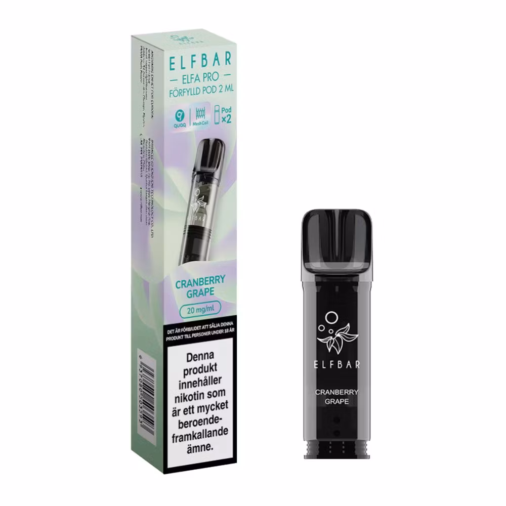Elfbar pod 2-pack cranberry grape