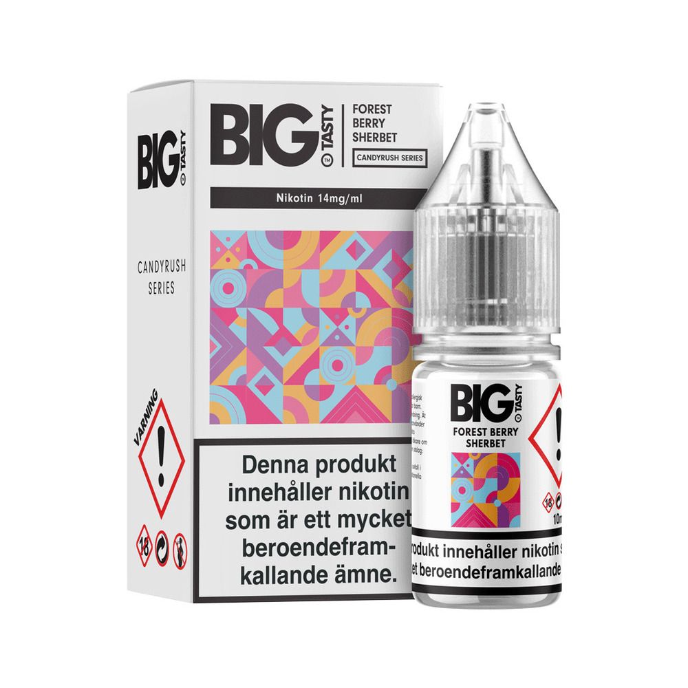Big tasty forest berry sherbet 10ml