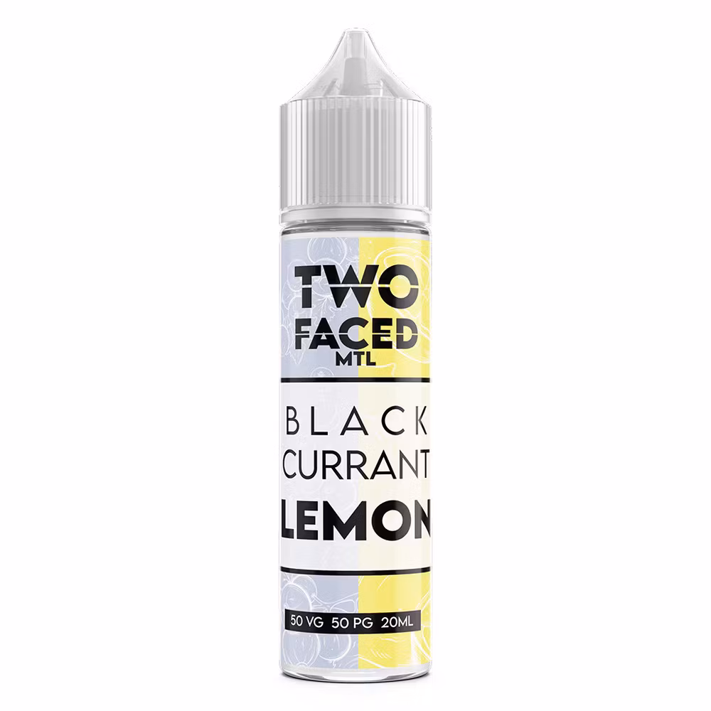 Two faced blackcurrant lemon 20ml