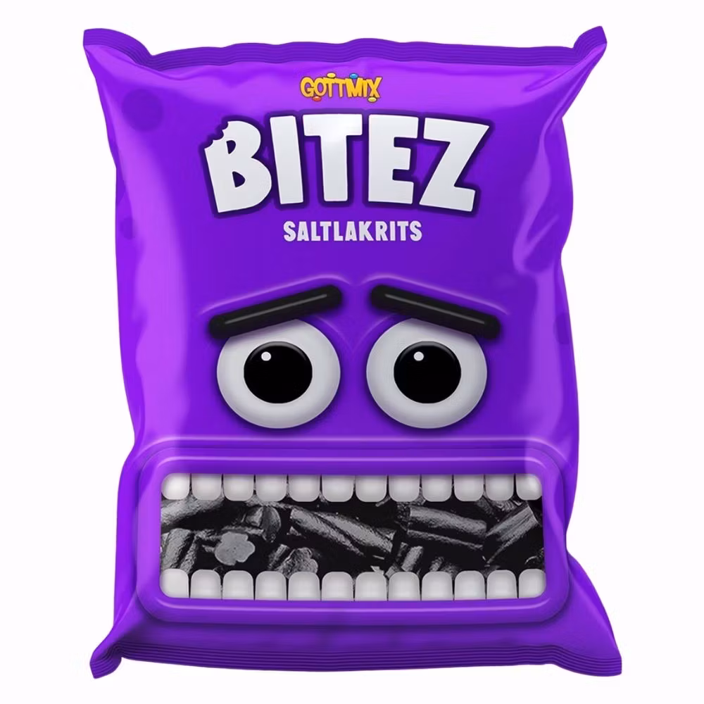 Bitez saltlakrits 80g