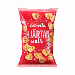 Estrella hjärtan salt 85g