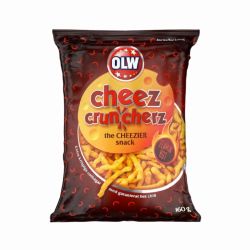 OLW cheez cruncherz flamin hot 160g