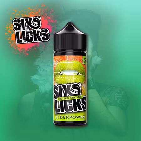 Sixs licks elderpower 100ml