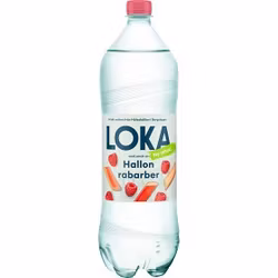 Loka hallon rabarber 1,5l