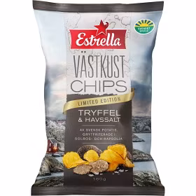 Estrella Västkustchips Tryffel Havssalt 160g