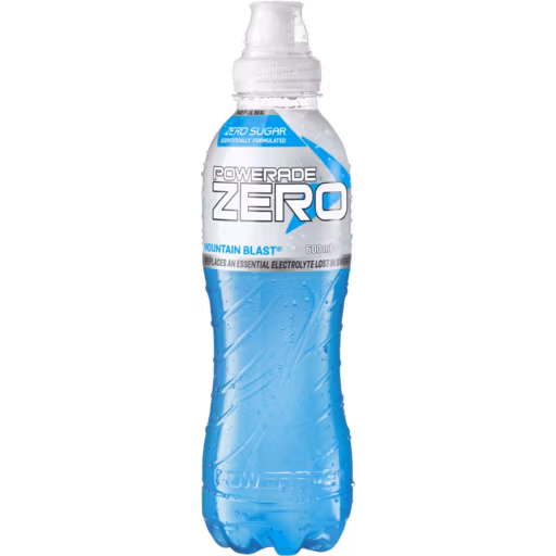 Powerade zero sugar mountain 50cl
