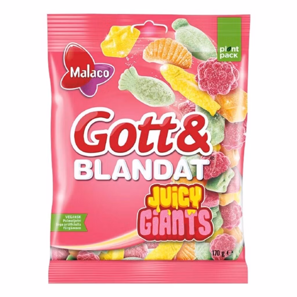 Gott & blandat juicy giant 170g