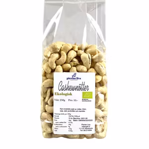 Cashewnötter naturella Ekologiska 250g