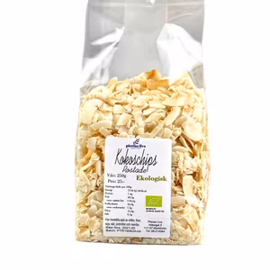 Kokoschips rostade Ekologiska
