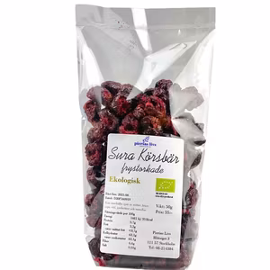 Körsbär frystorkade 50g Ekologiska
