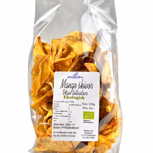 Mangoskivor Ekologiska 250g
