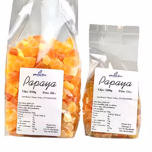 Papaya tärningar