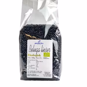 Beluga linser Ekologiska 500g