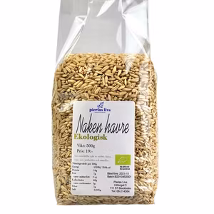 Havre skalat (naken havre) Ekologisk 500g