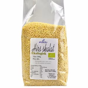 Hirs skalat Ekologiskt 500g