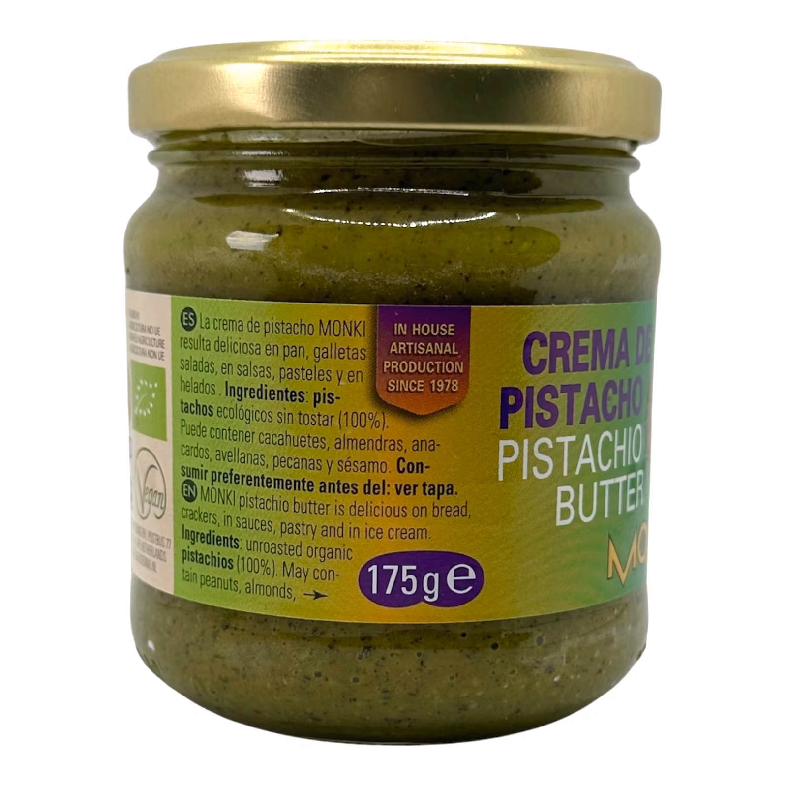 Pistagesmör Ekologisk 175g