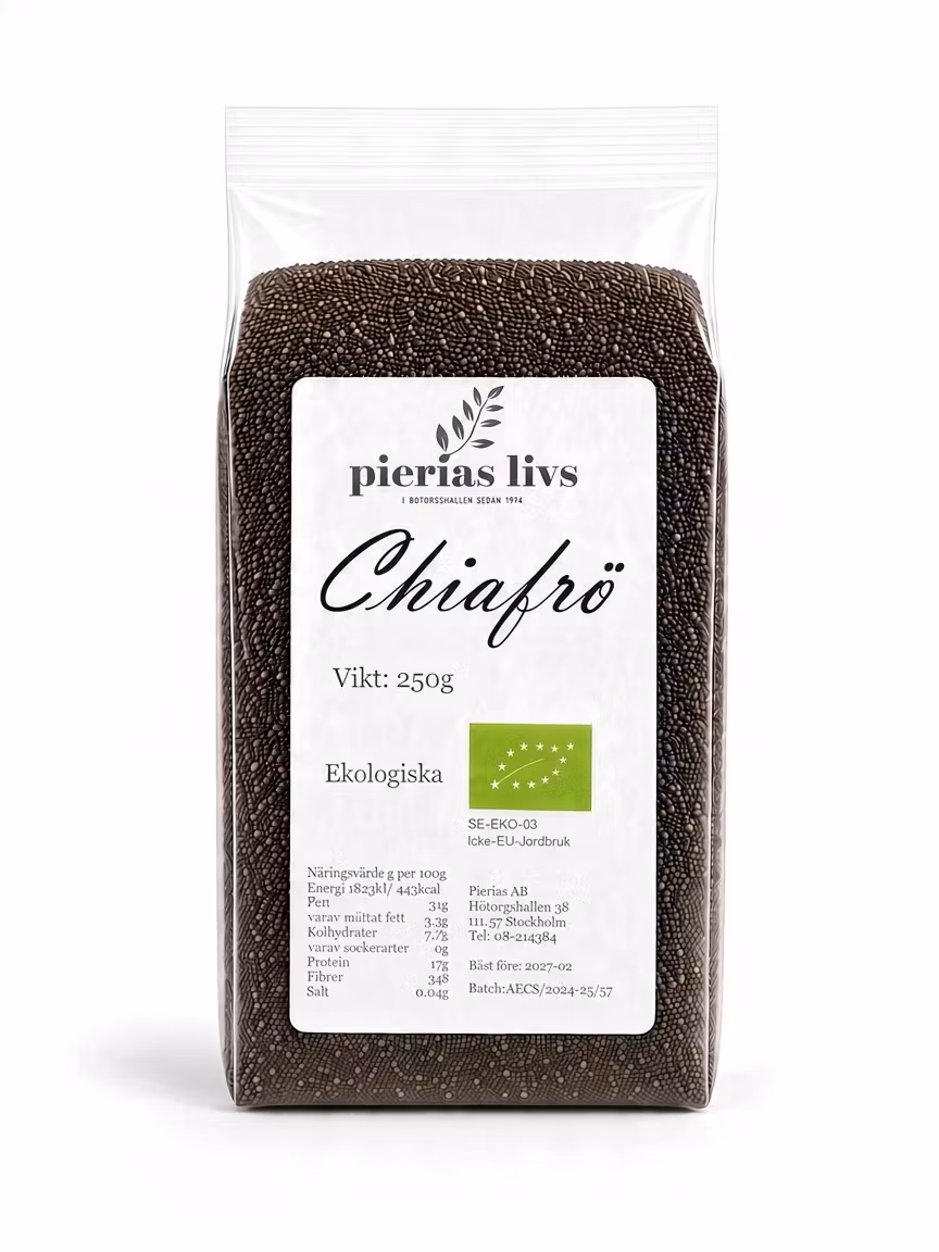 Chiafrön Ekologiska 250g