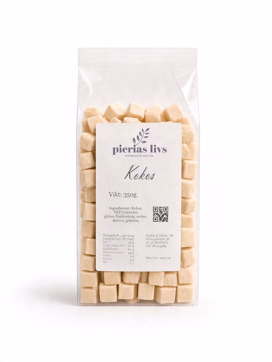Kokostärningar 350g