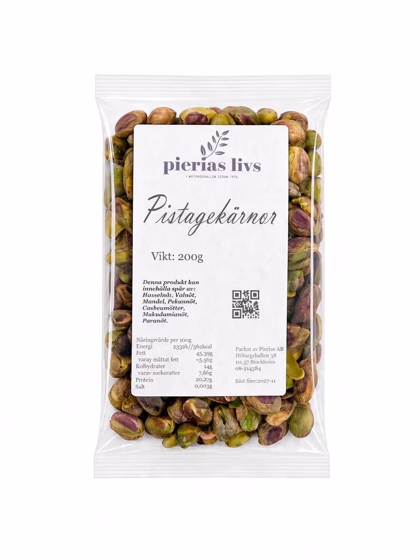 Pistagekärnor 200g