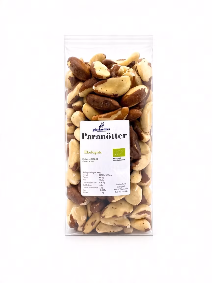 Paranötter Ekologiska 1kg