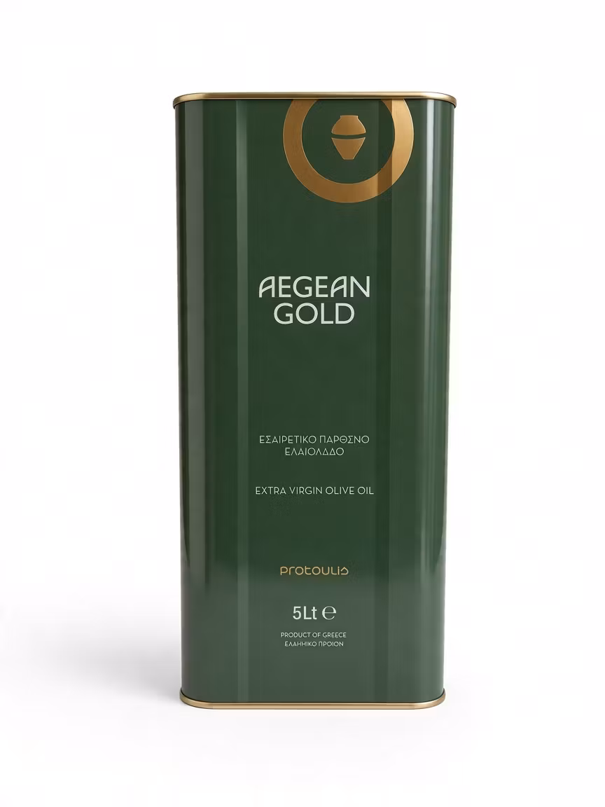 Olivolja Aegean Gold kallpressad 5liter