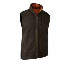Gamekeeper Bonded Fleece Waistcoat, reversible