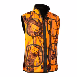 Gamekeeper Bonded Fleece Waistcoat, reversible