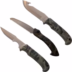 Bärbart styckarset 3 in 1 inkl hölster