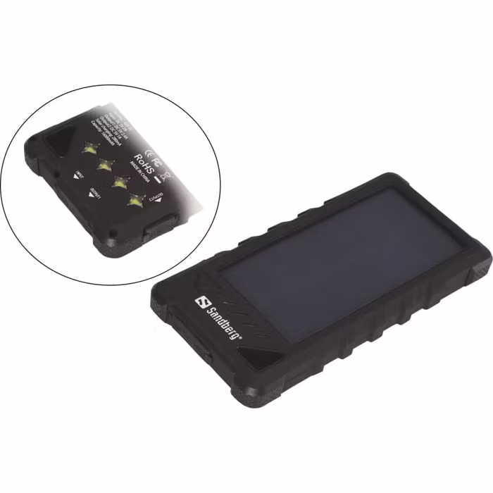 Sandberg - Utomhus Solar Powerbank 16000 mAh
