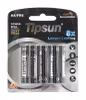 Tipsun AA Litium batteri, 4-pack