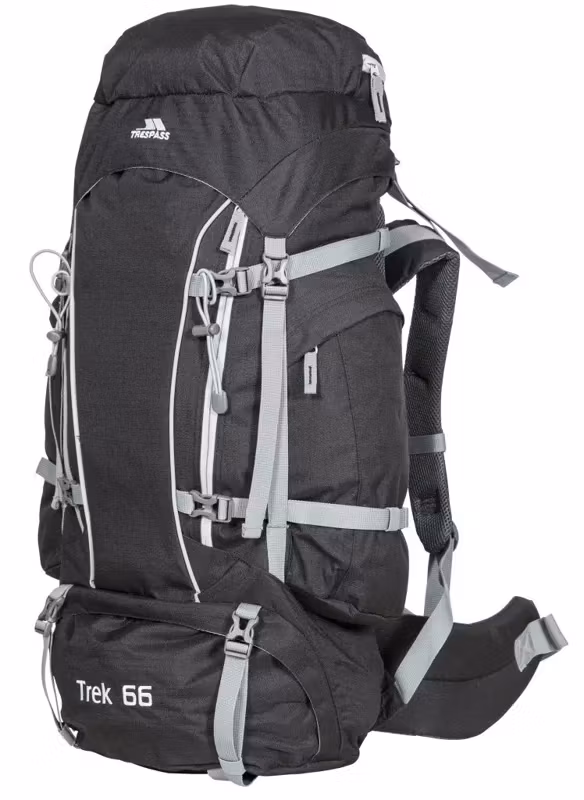 Trespass - Ryggsäck Trek 66 Ash Smoke