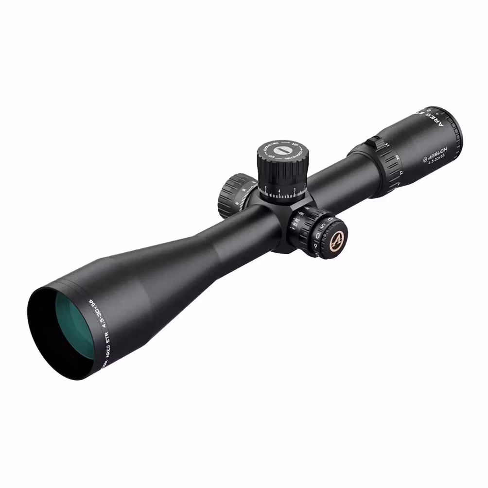 Athlon Ares ETR UHD 4,5-30x56 SF FFP MIL/MIL Belyst Kikarsikte