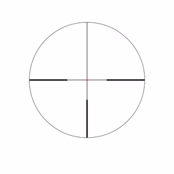 Delta Optical Titanium HD 1,5-9x45 Belyst Kikarsikte