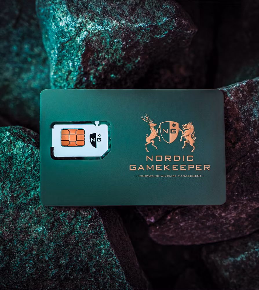 NG-SIM - Simkort för åtelkamera