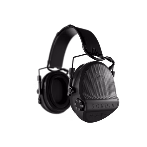 SORDIN X2 BLACK HEADBAND LEATHER MEMORY FOAM