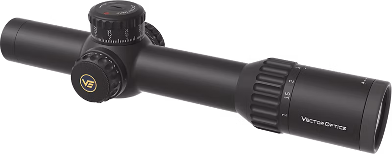 Vector Optics Continental x10 1-10x24i ED Fiber SFP Scope