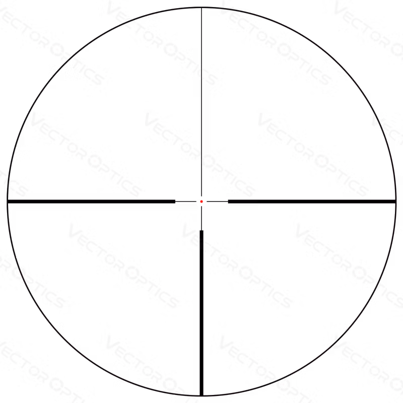 Vector Optics Continental x6 1.5-9x42 G4 HD SFP Hunting Scope