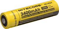 Nitecore  battery 18650 3400mAh rechargable