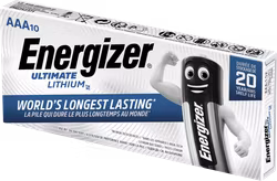 Energizer  Ultimate Lithium AAA 10 pack