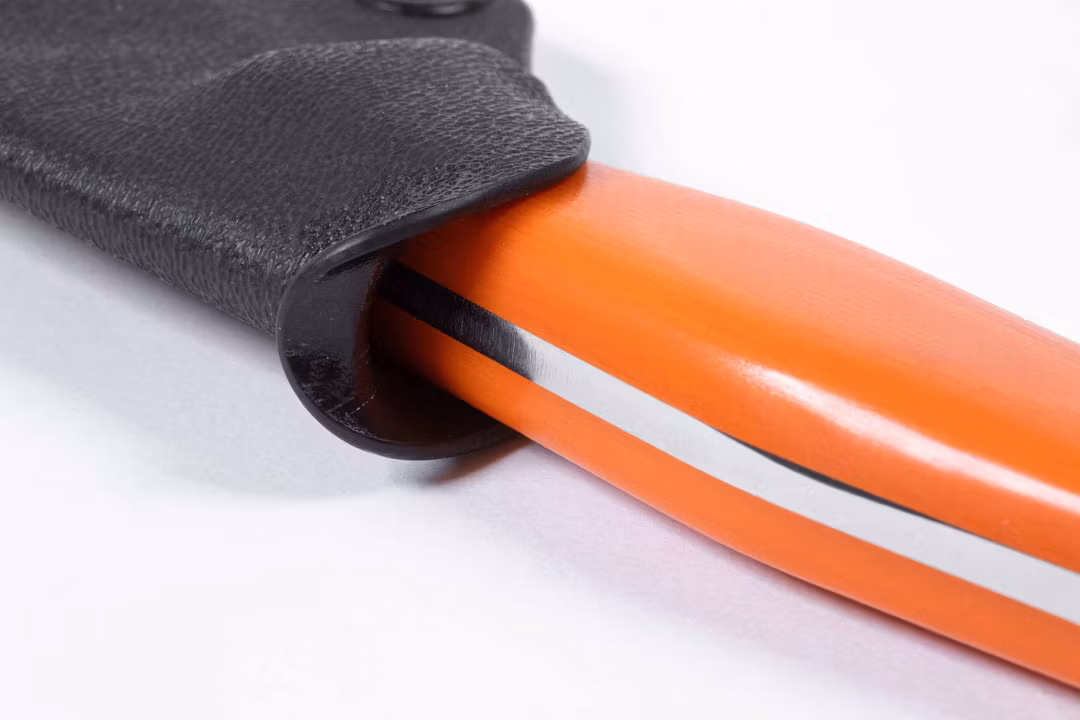 Casström Hunter's Combo, Dubbel jaktkniv, Orange G10