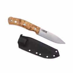 Casström No.10 Swedish Forest Knife, Stabiliserad masur, Rostfritt, Kydex