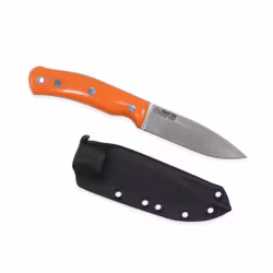 Casström No.10 Swedish Forest Knife, Orange G10, Rostfritt, Kydex