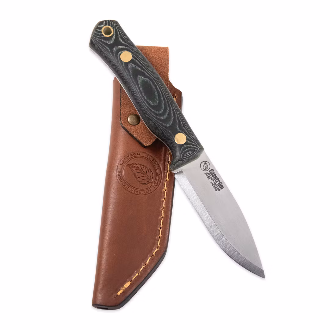 Casström No.8 SFK, Grön micarta