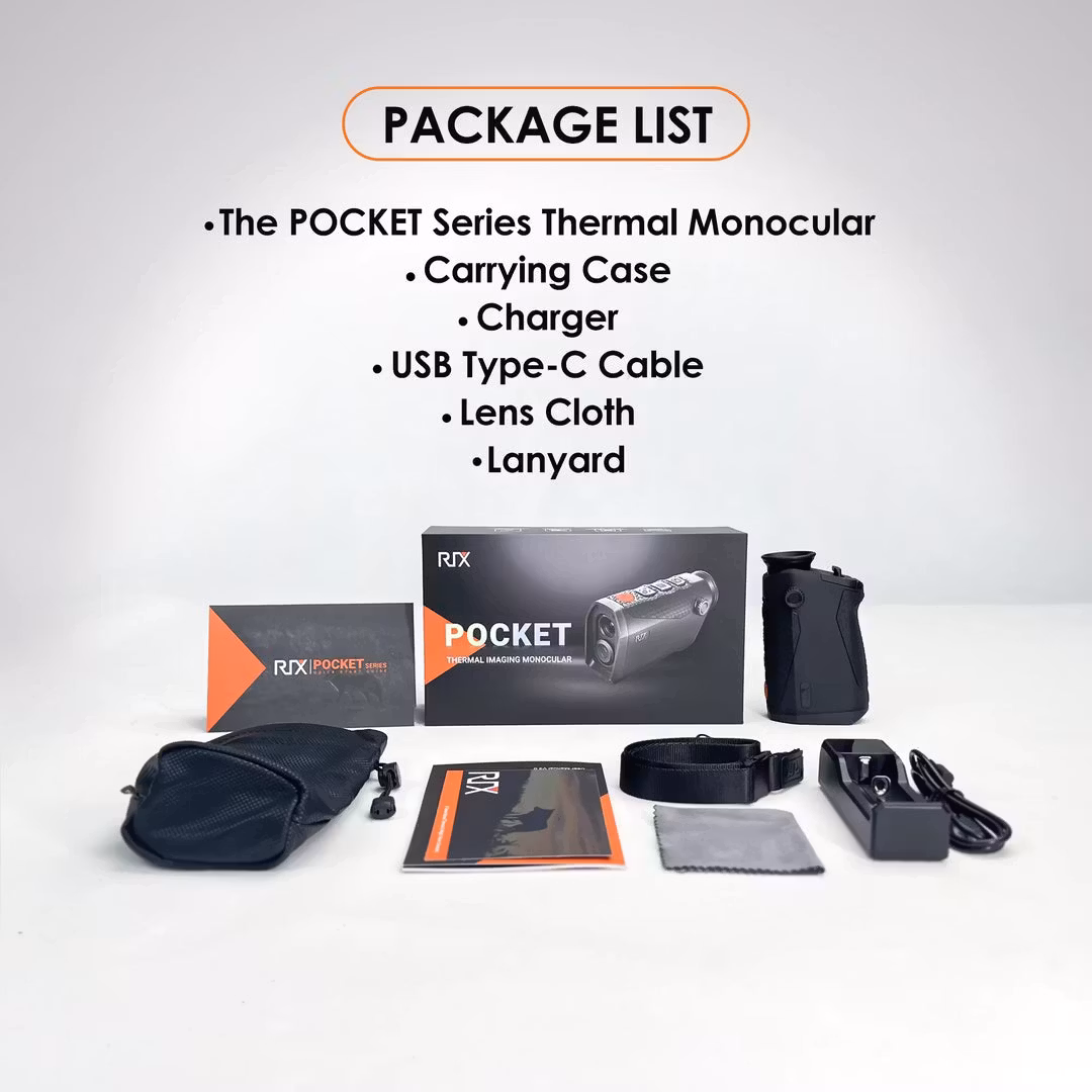 RIX Pocket K2 256x192, 9 mm Värmekamera