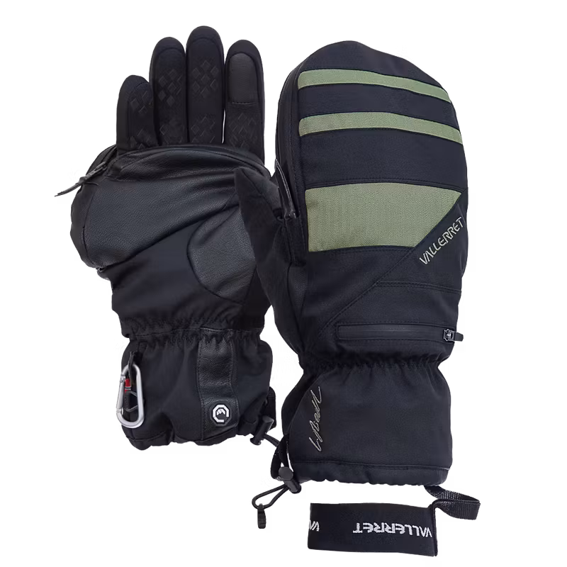 Vallerret  Skadi Zipper Mitt LRS: Green, limited edition