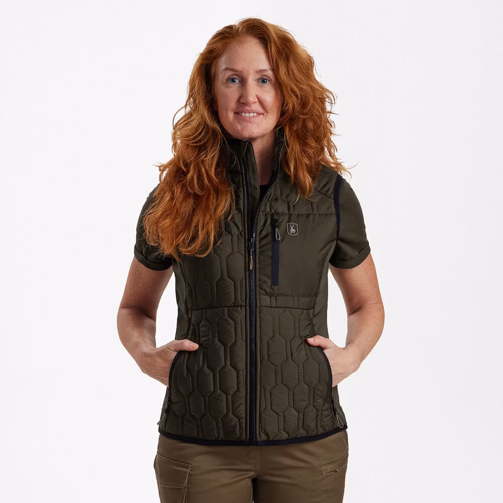 Deerhunter Lady Mossdale quiltad väst