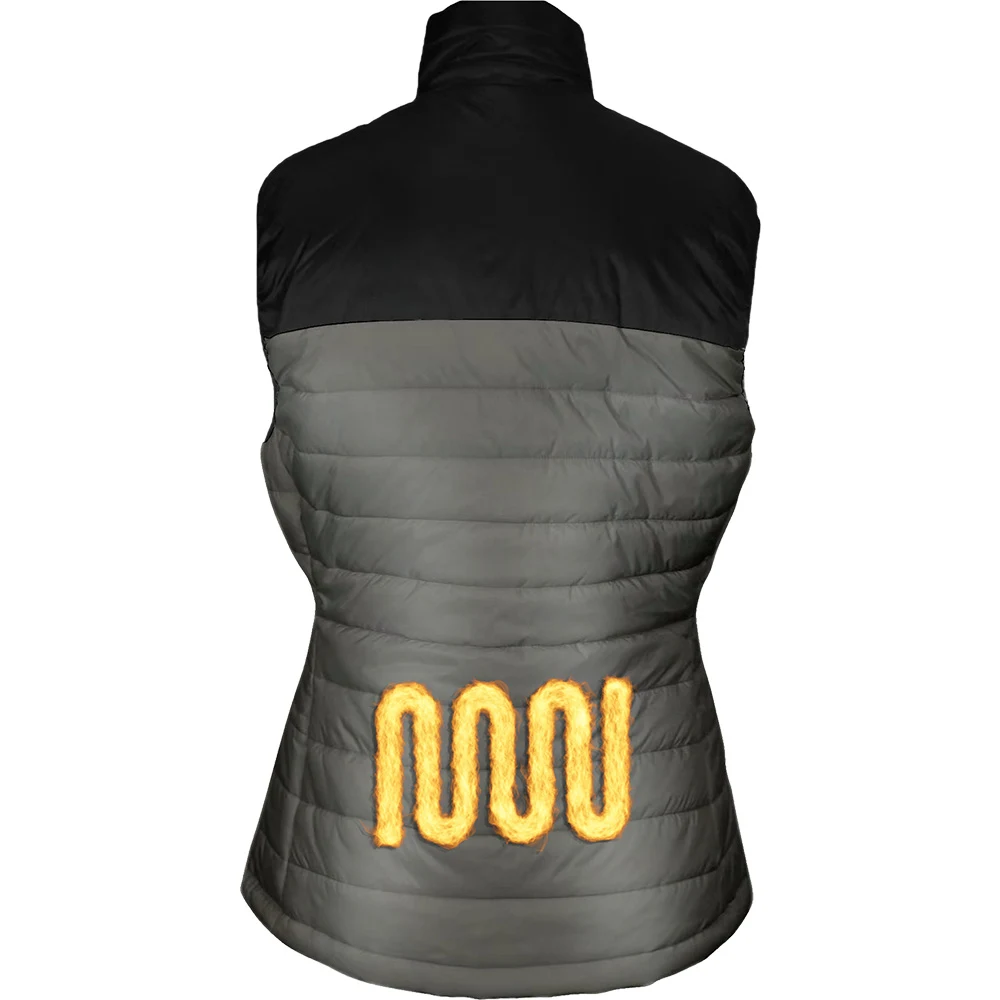 Avignon HEAT Puff Vest Dunfri värmeväst dam