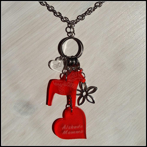Halsband Älskade mamma