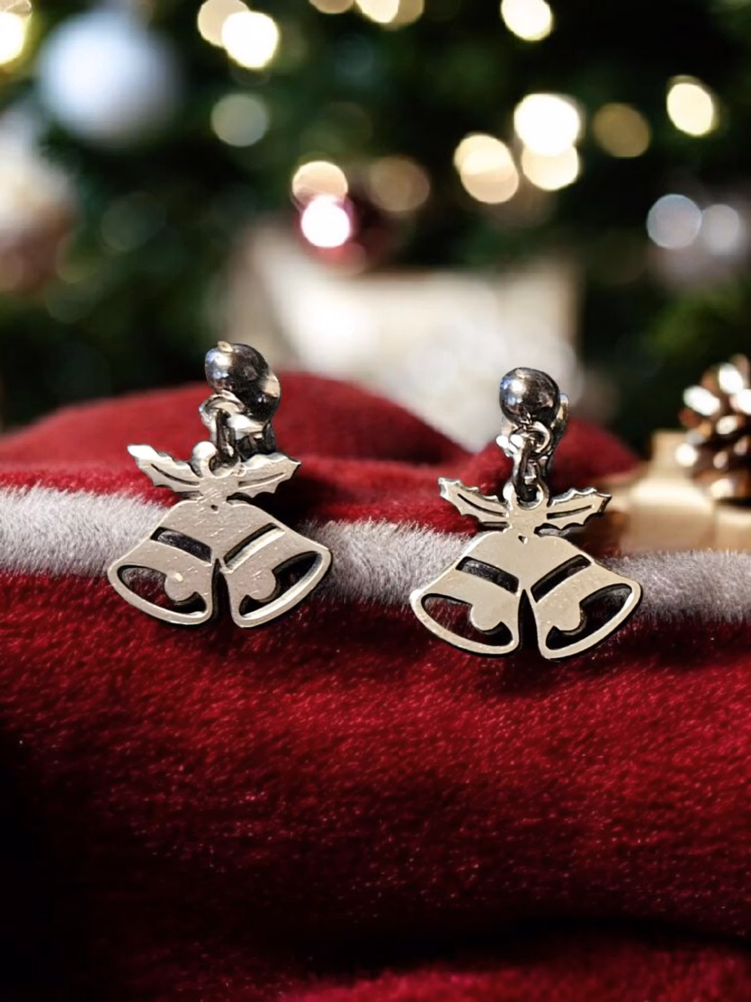 Örhänge Julklockor