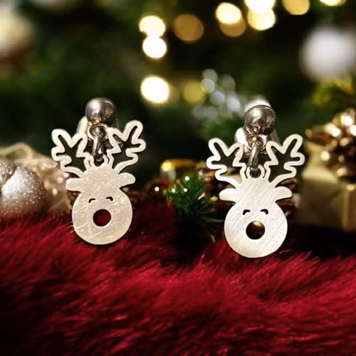 Örhänge med Rudolf